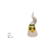 Corno Decorazione Casa in Ceramica con Limoni 19,5 cm