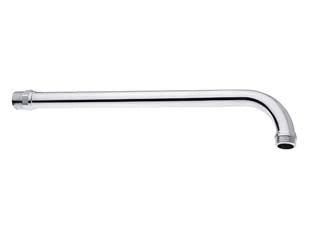 BRACCIO DOCCIA NORMALE PER SOFFIONE- - M 1/2 cm.20 ottone cromato - 2 pezzi
