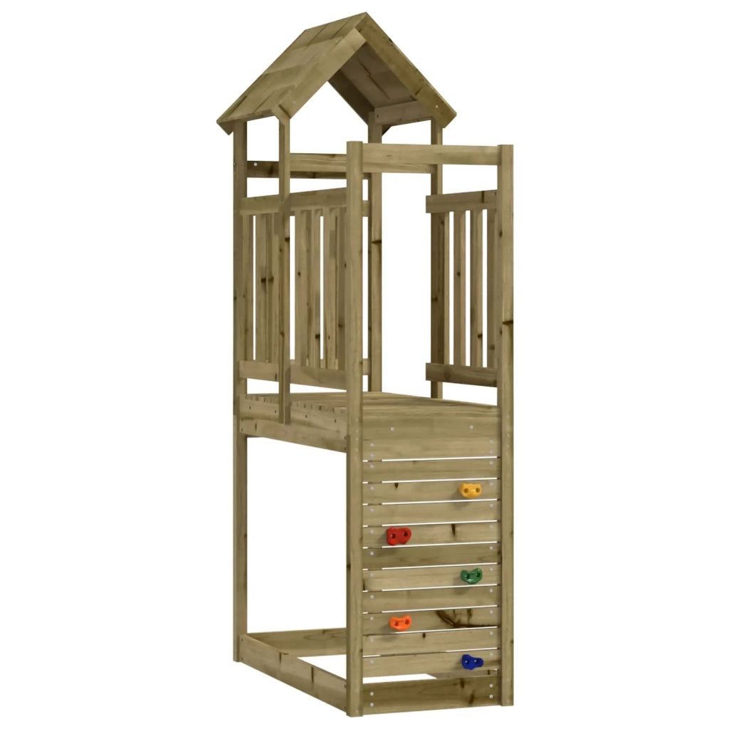 Torre da Gioco Marrone Legno Impregnato Solido CFW2473333