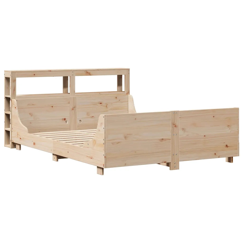Letto senza Materasso 150x200 cm in Legno Massello di Pino 3306456