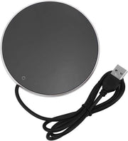 Caffettiera portatile con riscaldamento costante a 55°C e connessione USB - Color argento