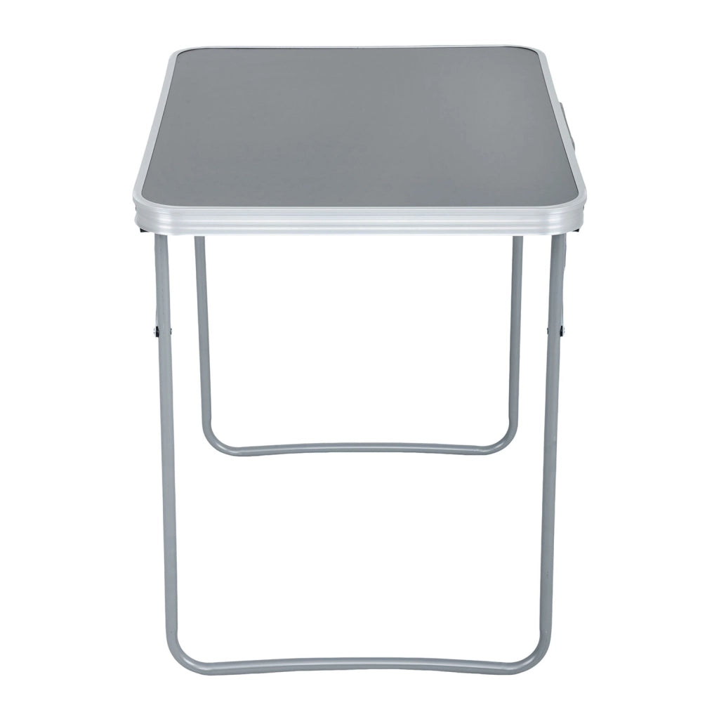 Tavolo da campeggio pieghevole ARES in alluminio grigio dimensioni 70x60x50 cm