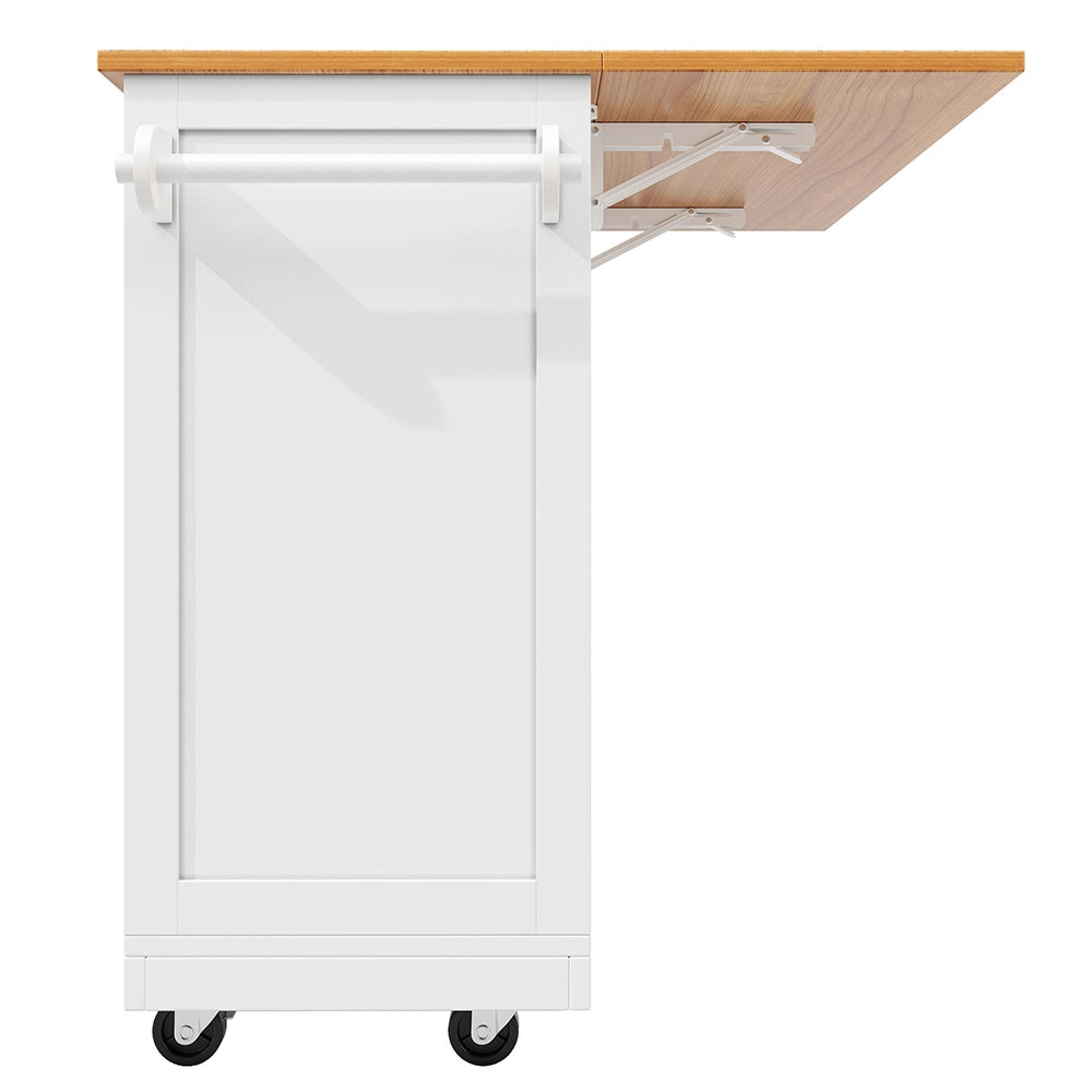 Isola cucina 3D - Xylo - bianco porte tridimensionali regolabile