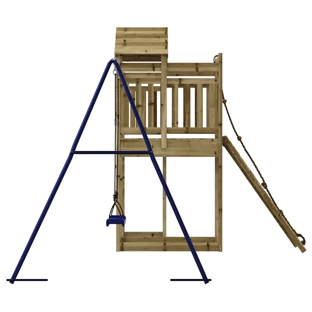 Set da Gioco da Esterno in Legno di Pino Impregnato 3156879