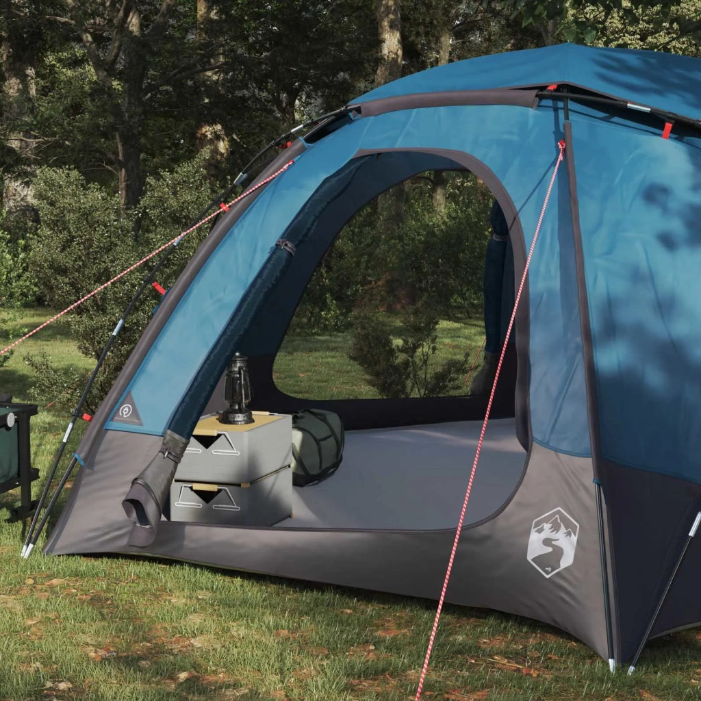 Tenda a cupola con tetto rimovibile Blu 8 persone 42017377