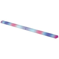 Trave di Equilibrio da Ginnastica Artistica per Bambini, Pieghevole, 236 cm, Multicolore