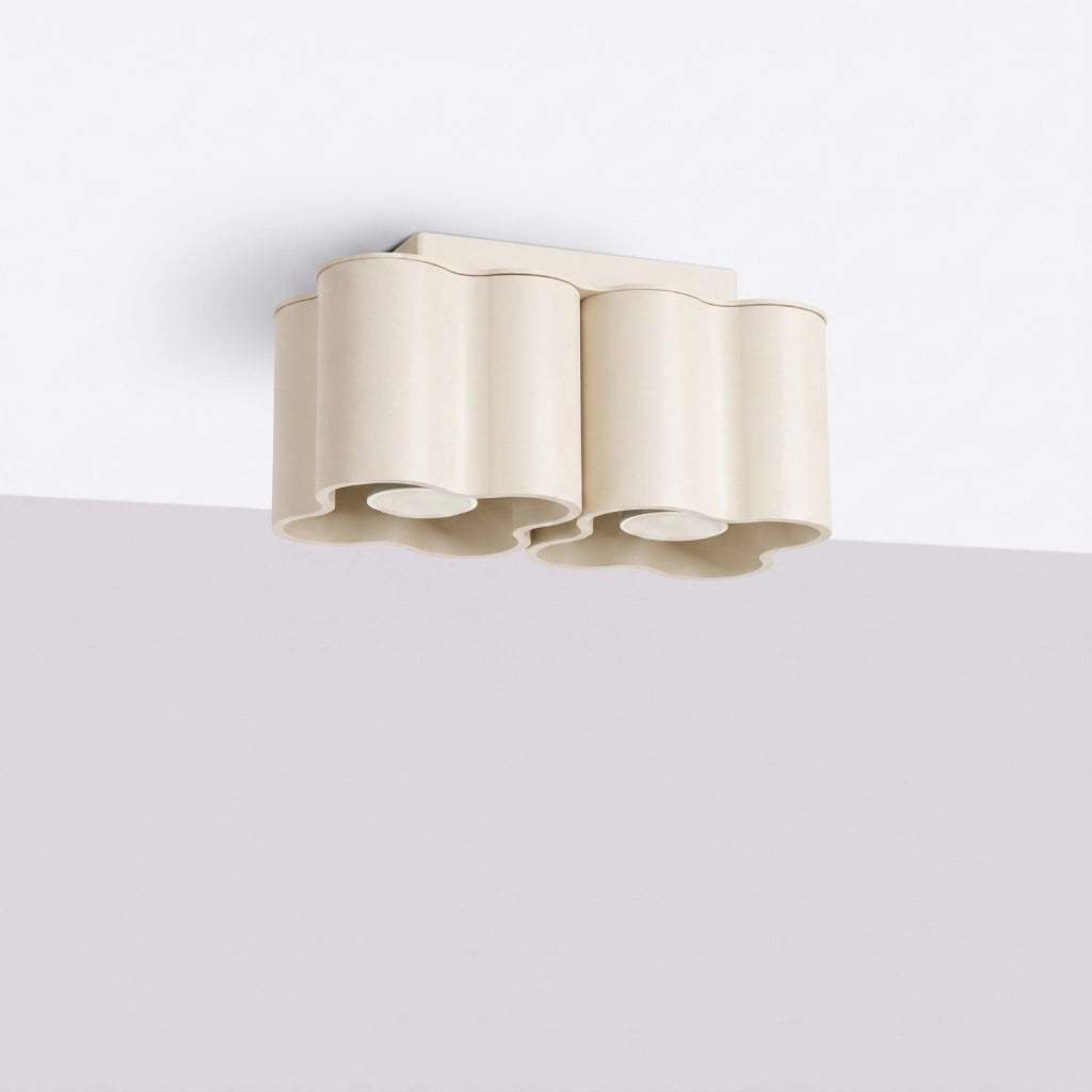 Plafoniera OVIO 2 beige GU10