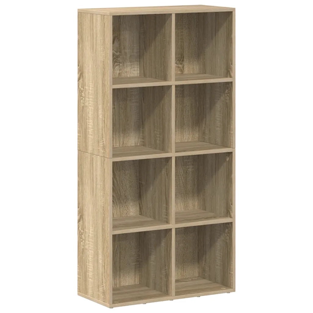 Libreria/Credenza Quercia di Sonoma 66x30x130 cm in Truciolato   cod mxl 9431