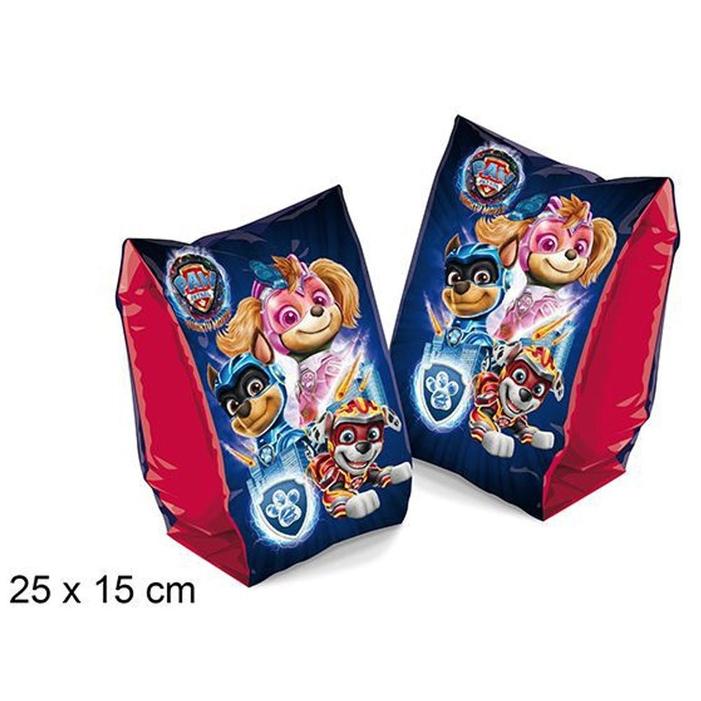 Trade Shop - Braccioli Gonfiabili Paw Patrol Mare Piscina Nuoto Per Bambini Manicotti 25x15cm -