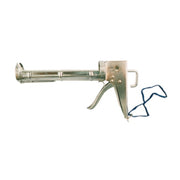 PISTOLA PER SILICONE ACCIAIO CROMATO 81240- 12,0 pz