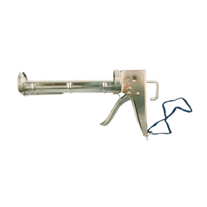PISTOLA PER SILICONE ACCIAIO CROMATO 81240- 12,0 pz