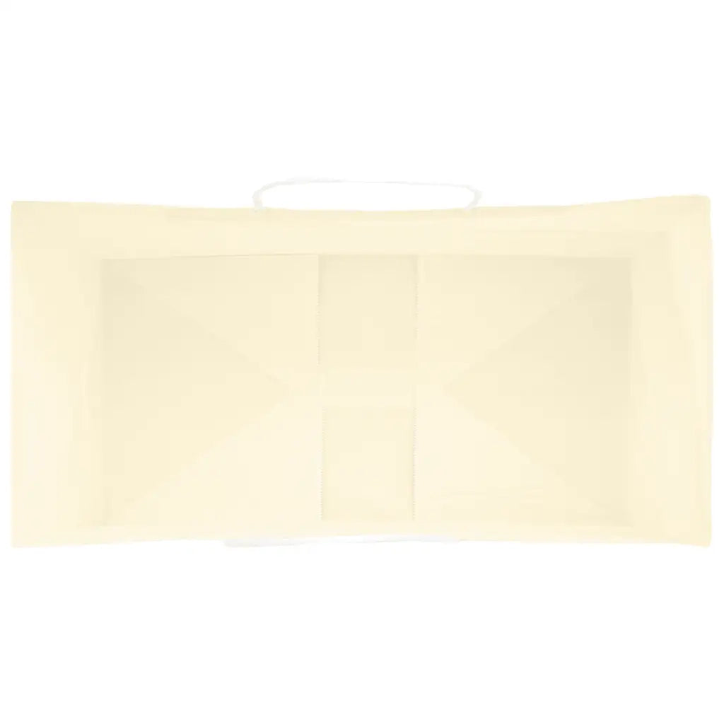 vidaXL Sacchetti di Carta 50 pz con Manici Gialli 32x17x44 cm