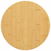 Piano del Tavolo Ã˜50x4 cm in BambÃ¹cod mxl 103111