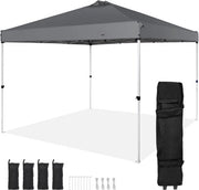 Pavilio - 305x305x320cm - tenda da giardino - ripiegabile - inclusa borsa di trasporto - tenda per festa - 6-8 persone - tenda a pop-up - tenda ripiegabile