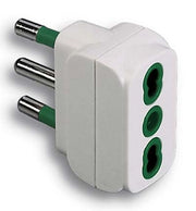 ADATTATORE 16A-16A BIPASSO FME - BIANCO 2P+T 16A- 5 pezzi