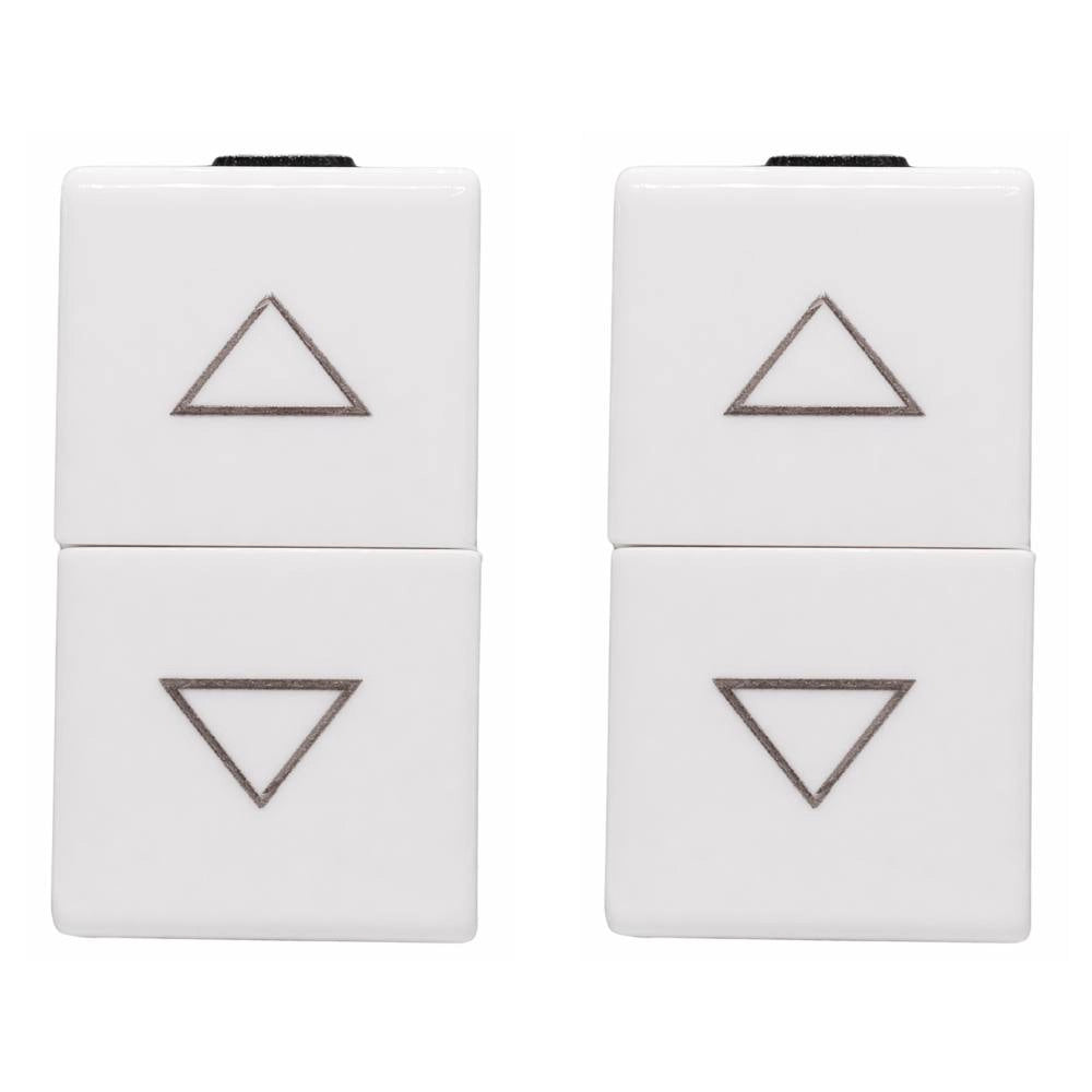 Saliscendi compatibile matix per controllo tapparelle e avvolgibili *** numero pezzi 2, confezione 1