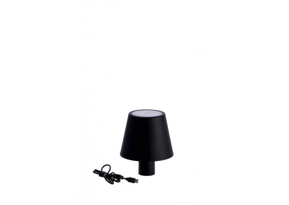 Lampada touch per bottiglia di vino ric joe bot nera 12x12