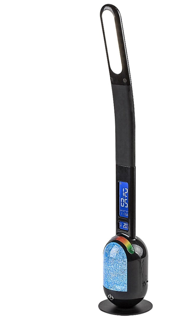 Lampada da tavolo LED RGB ricaricabile nera Figen 5W