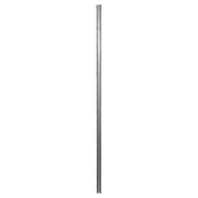Palo della recinzione 10 pcs Argento 200 cm Acciaio 141510