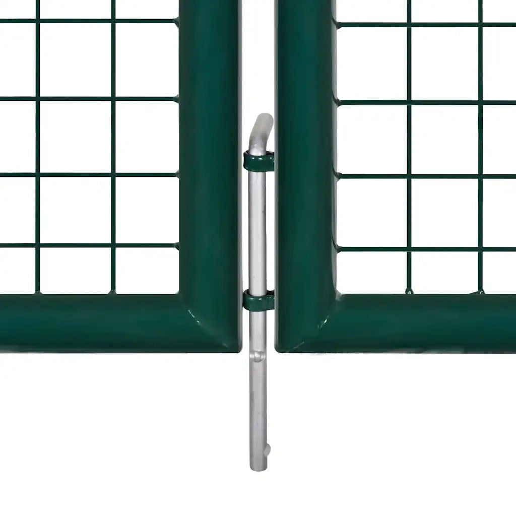 Cancello da Giardino in Rete per Recinzione, Porta, Griglia a muro 300x175 cm 140925