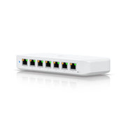 Switch unifi 8p poe ubiquiti usw-ultra-60w-eu l2 compatto 7p gbe poe+  1p gbe -52w poe
