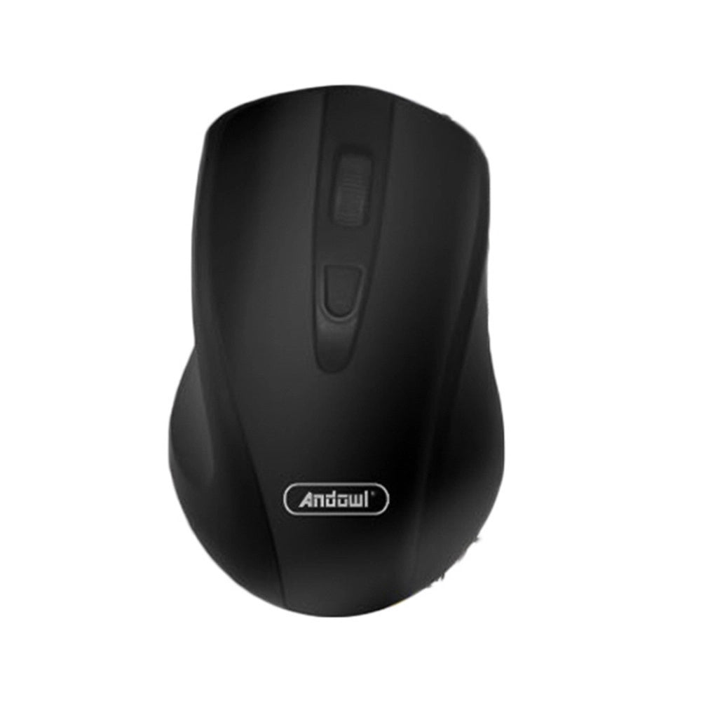 Trade Shop - Mouse Wireless 2,4 Ghz Usb Sensore Ottico Senza Fili Con Indicatore Batteria Scarica Qm172 -