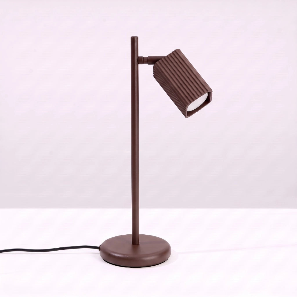 Lampada da tavolo RAYO marrone