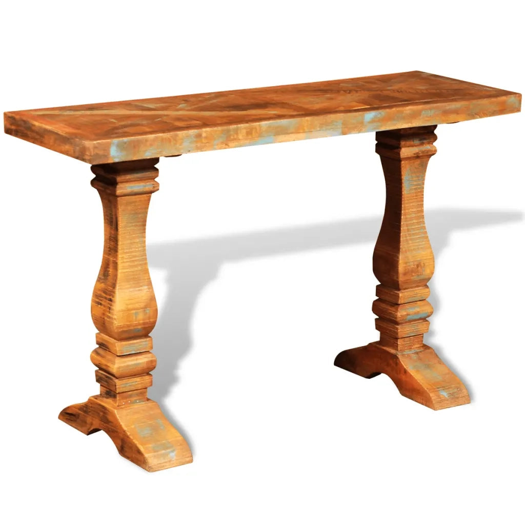 Tavolo Consolle in Legno Massello Recuperato 241630