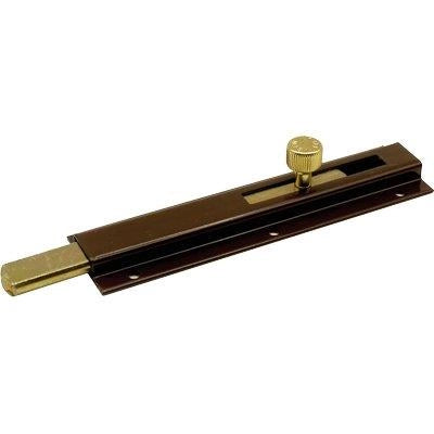CATENACCIO VERTICALE RICOPERTO A FISSARE 34 IBFM - VERN. MARRONE PIASTRA LARGA MM 40 MM 6X16 CM 30- 10 pezzi