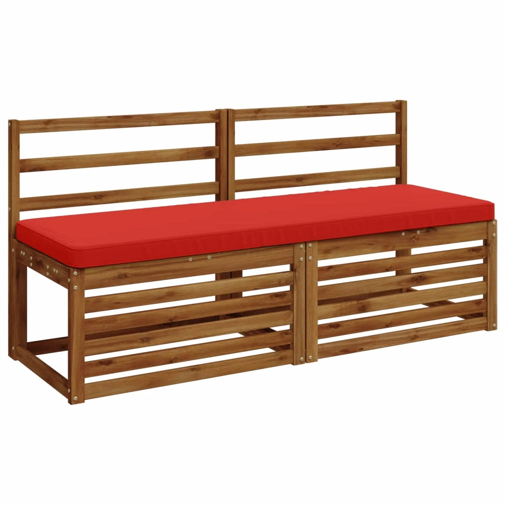 Cuscino per Panchina a 1 Pezzo VUGHT 100% Poliestere Rosso 951972