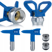 Set Ugelli di Spruzzatura SoftFlow FFLP 510 + 516 con Testina RAC X – Compatibile con Graco, Rosfix