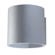 Applique RONDEO 1 luce grigio alluminio metallo G9
