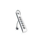 Belkin Ciabatta Multipresa 6 Prese Cavo 2 Metri Protezione Sovraccarico Grigio e Bianco