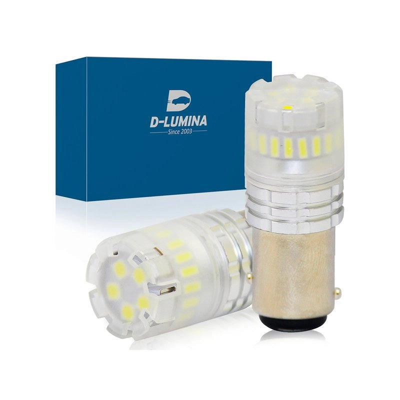 Lampada Led 1157 BAY15D P21/5W Canbus Bianco 12V No Errore IP67 Illuminazione 360 Gradi