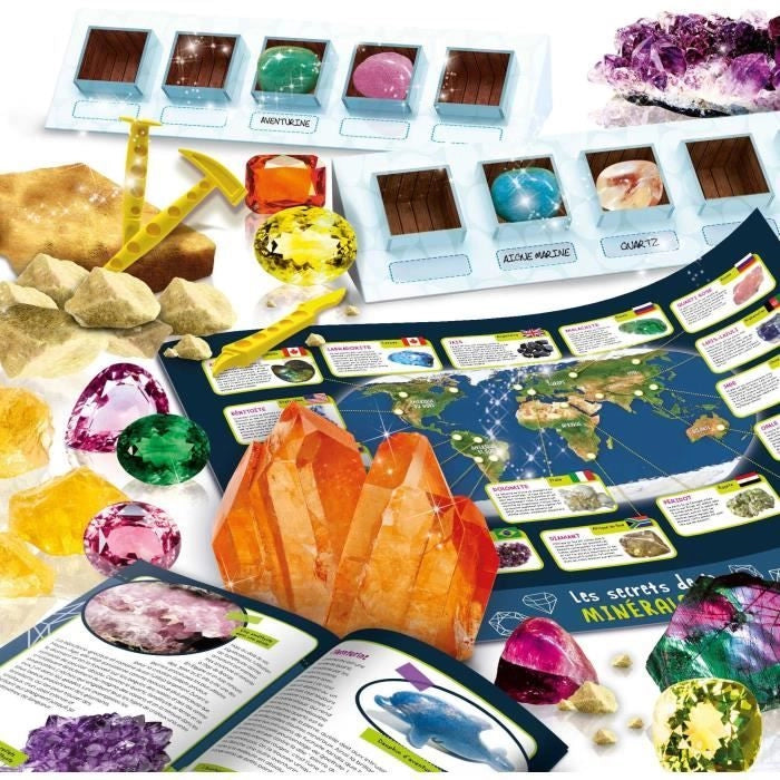 Kit mineralogia - LISCIANI - Inizia la tua collezione di pietre preziose