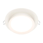 Maytoni lampada da incasso Hoop 1 luce GX53 bianco metallo alluminio