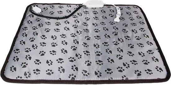 Deken elettrico per animali - Deken riscaldante per animali domestici - 70x50 - Deken riscaldante per cani - Deken riscaldante per gatti - I tuoi cani e gatti non si sentono più freddi - Cani - Gatti - Deken elettrico per animali