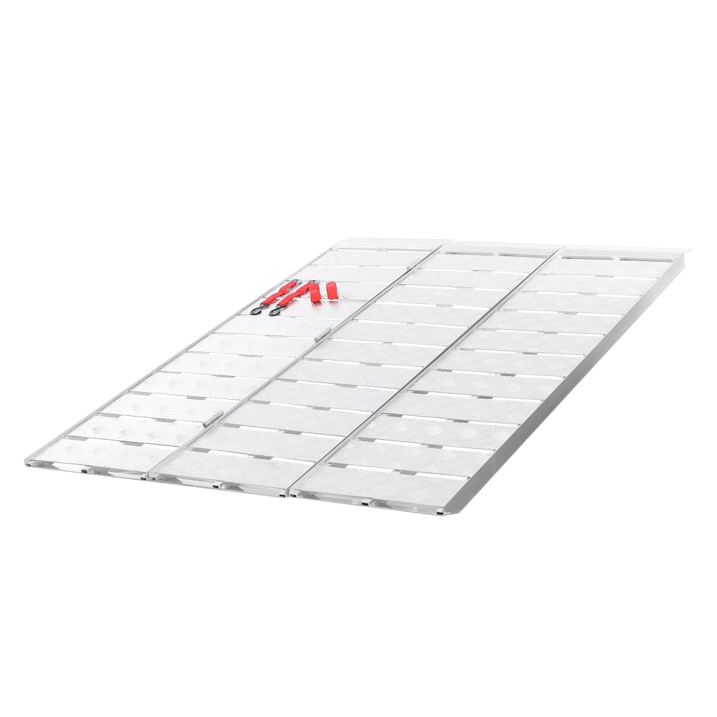 Rampa di carico ripiegabile in 3 Portata fino a 340kg/pezzo 172 cm Pedana antiscivolo