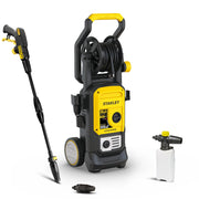 Stanley Idropulitrice SXPW25HFDSS ad Alta Pressione, con Doppia Velocità, per Auto ed Esterni Casa, con Manico Pieghevole (170 bar, 500 l/h, 2500 W) Modello 2026