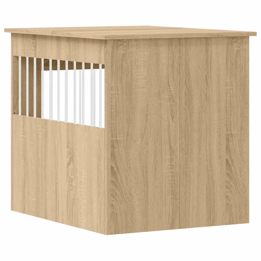 Gabbia Cani Arredamento Rovere Sonoma 64,5x80x71cm Multistrato CFW7999158