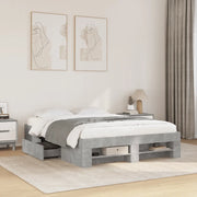 Giroletto Grigio Cemento 135x190 cm in Legno Multistrato 3295509