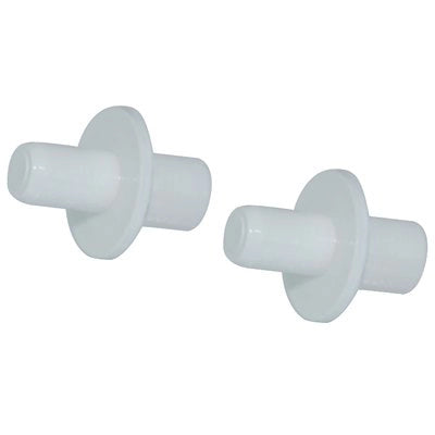 MENSOLINA REGGIPIANO A INFILARE PLASTICA - D.MM 5/6 BIANCA- 1000 pezzi