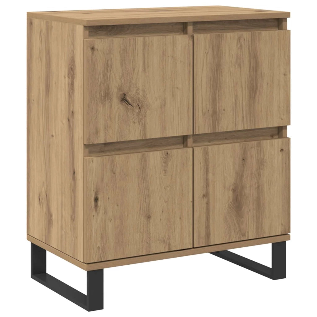Credenza 2 pcs Rovere artigianale 60 x 35 x 70 cm 3394546
