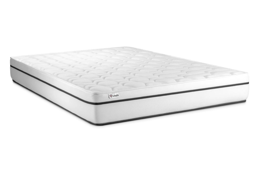 Letto con materasso VITAL SPA 160 x 220 cm Rete kit Bianco