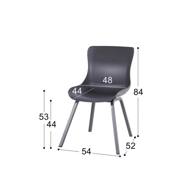Set di 2 Sedie SOPHIE Element Dining HARTMAN - Antracite