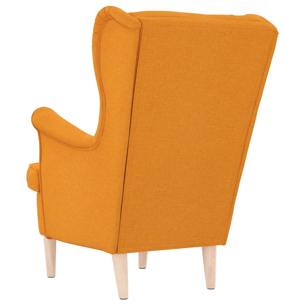 Poltrona Giallo Scuro 74x84x100 cm in Tessuto 4016904