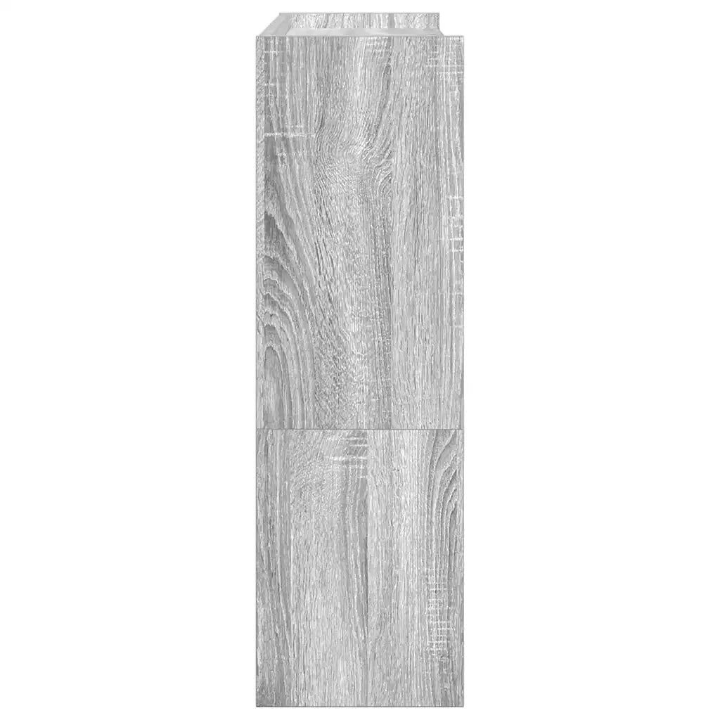 vidaXL Scarpiera Grigio Sonoma 80x25x81 cm in Legno Multistrato