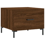 Tavolino da salotto | Tavolino da caff¨¨ | Tavolino da Soggiorno Rovere Marrone 50x50x40cm Legno Multistrato