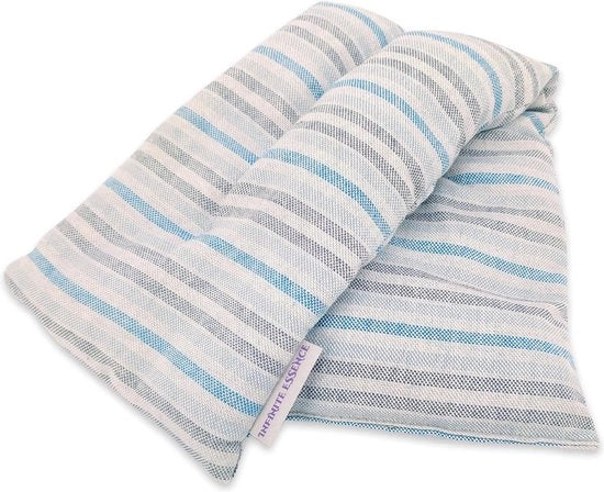 Pallino di calore con semi di grano e lavanda per terapia del freddo e del calore - 48 x 15 cm