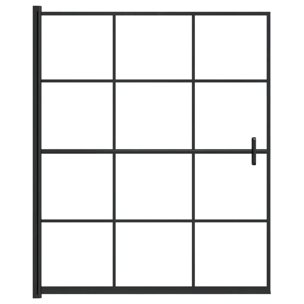 Pannello per Box Doccia in ESG 116x140 cm Nero CFW5244848
